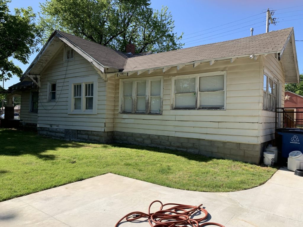 Outsiders House back yard