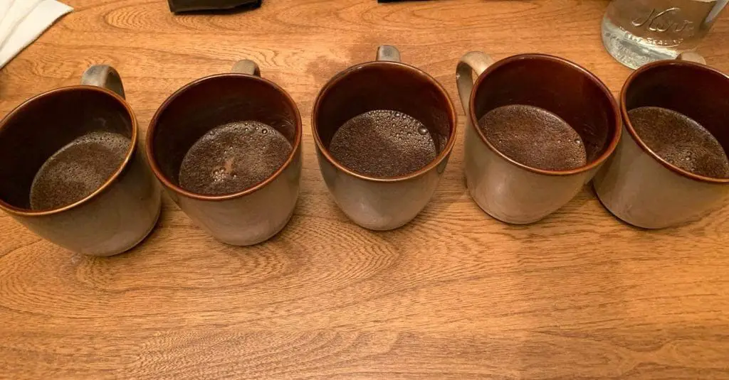 5 cups with Makasape Coffee