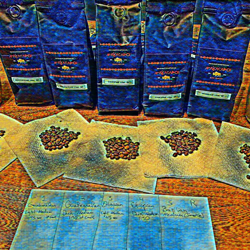 Artistic Image for Makasape Coffee Beans