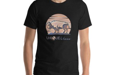 Uniquelahoma Misty Moon Bison – Unisex t-shirt
