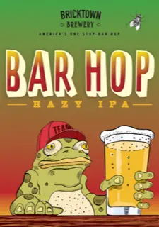 Bar Hop Hazy IPA Logo