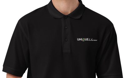 Uniquelahoma Logo – Men’s Premium Polo