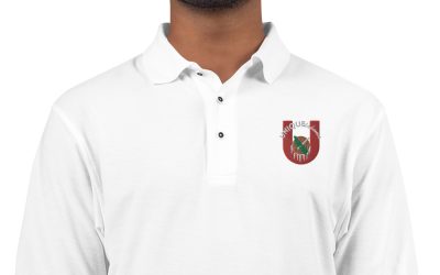 Uniquelahoma U Logo – Men’s Premium Polo
